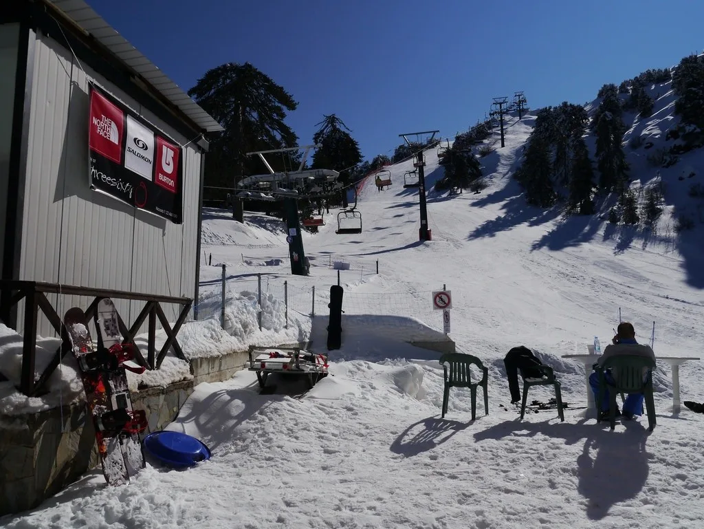 Лыжные спуски на Кипре