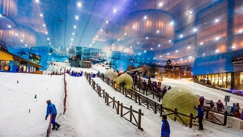 Горнолыжный курорт Дубаи