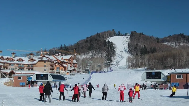 Лыжная база отдыха в Китае