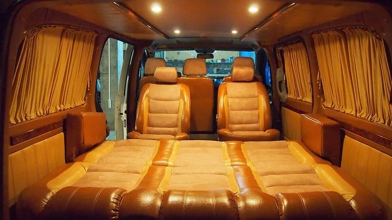 Как сделать микроавтобус для путешествий, изменения салона 2 Переоборудование микроавтобуса